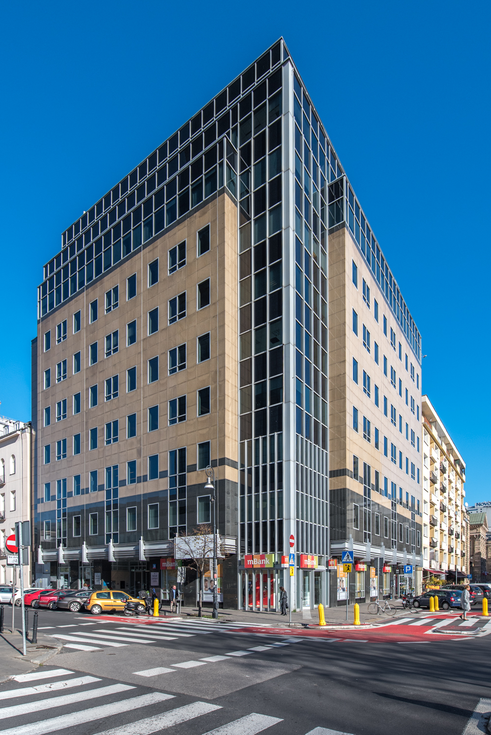 Zdjęcie architektury budynku Warsaw Corporate Center